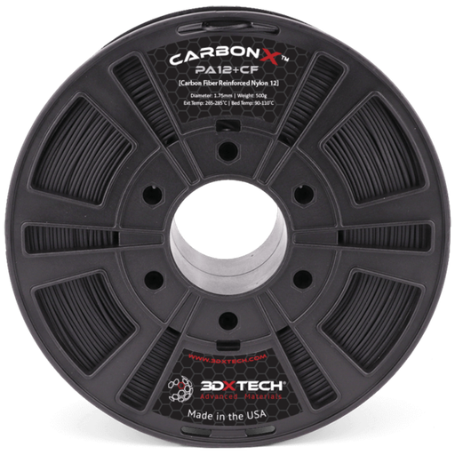 Filament 3DXTECH CarbonX PA12 + CF (nylon fibre de carbone)