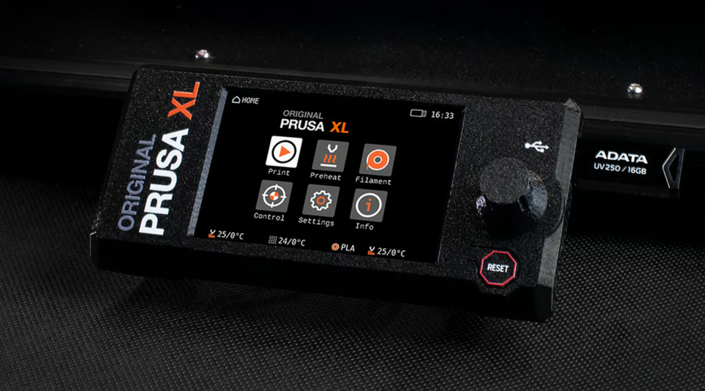 Imprimante 3D Prusa XL (écran)