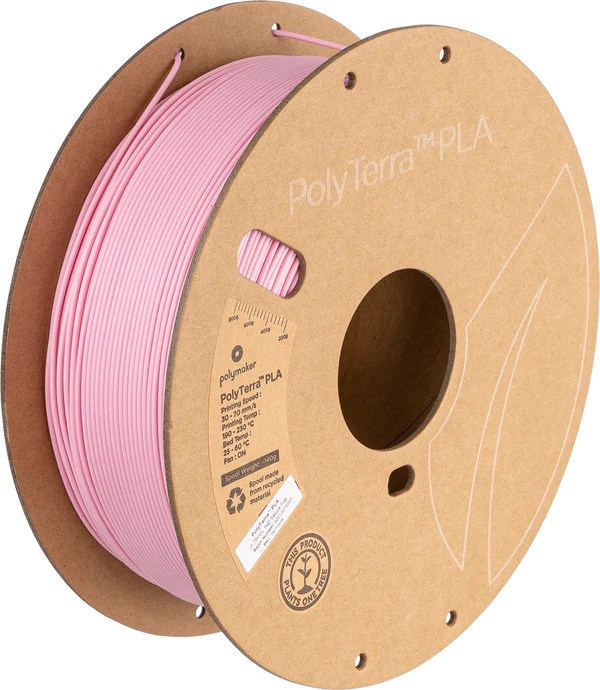 Filament PolyMaker PolyTerra PLA Pastel colors 1 kg