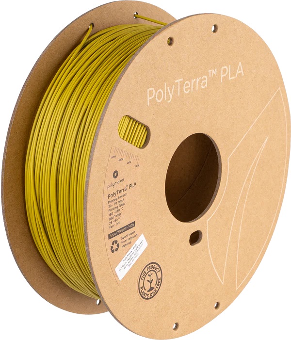Filament PolyMaker PolyTerra PLA Army colors 1,75 mm 1 kg