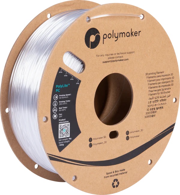 [pm70168] Filament PolyMaker PolyLite PC 3 kg (1,75 mm)