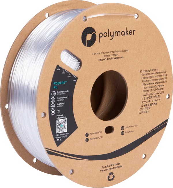 Filament PolyMaker PolyLite PC 3 kg