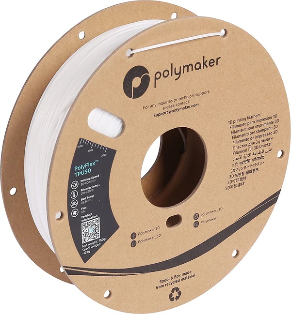 Filament Polymaker PolyFlex TPU-90A 750 g