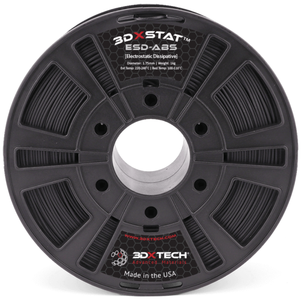 Filament 3DXTECH 3DXSTAT ESD ABS 2 kg noir