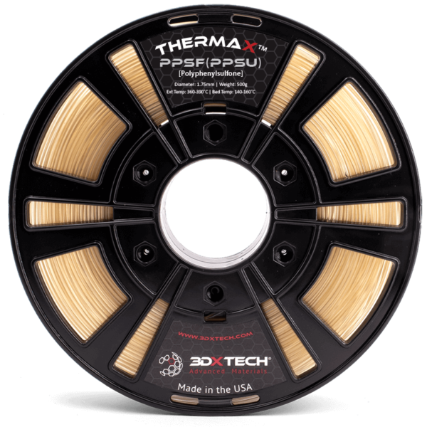 Filament 3DXTECH ThermaX PPSU 1,75 mm 500 g naturel