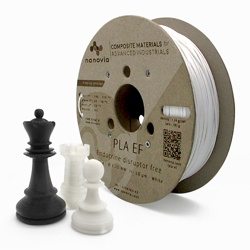 Filament Nanovia PLA EF 3D850 2 kg (Blanc, 1,75 mm)