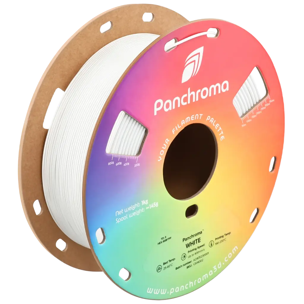 Filament PolyMaker Panchroma CoPE 1,75mm 1 kg (White)