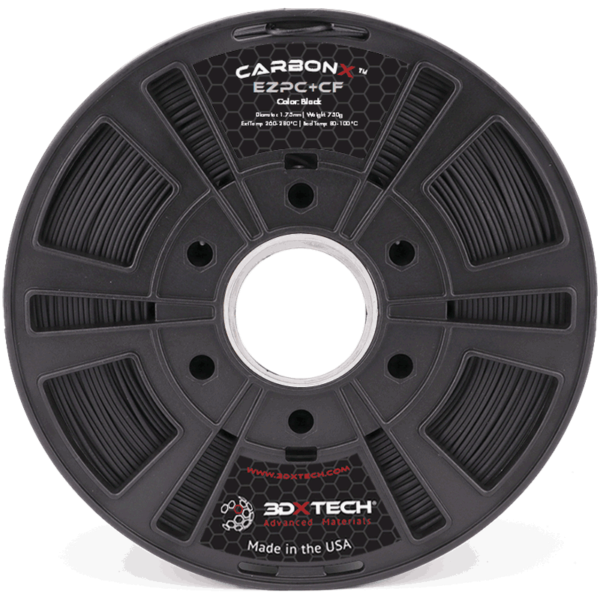 Filament 3DXTECH CarbonX ezPC+CF 1.75mm 750g (1,75 mm)
