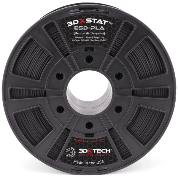 Filament 3DXTECH 3DXSTAT PLA ESD 750 g noir