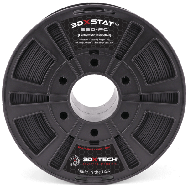 Filament 3DXTECH 3DXSTAT ESD PC 750 g noir
