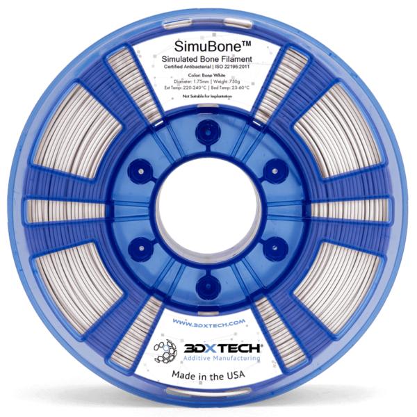 Filament 3DXTECH Simubone modélisation osseuse 750 g
