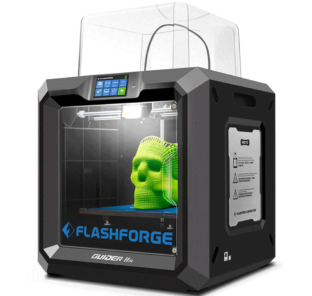 Imprimante 3D Flashforge Guider IIS / 2S V2 - Avec extrudeuse haute température