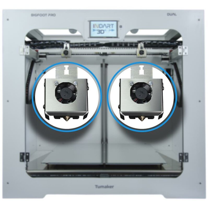 Imprimante 3D Tumaker BigFoot Pro 500 Dual