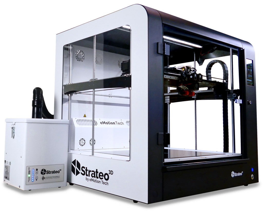 Imprimante 3D eMotion Tech STRATEO3D Dual 600
