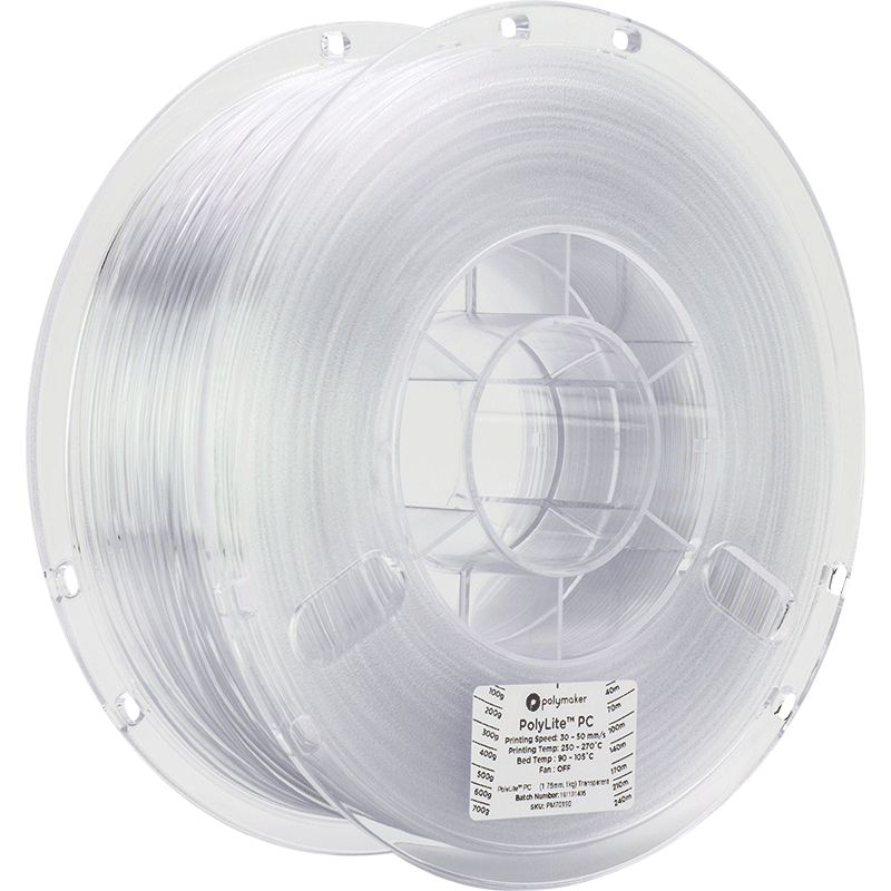 [pc01001] Filament PolyMaker PolyLite PC 1 kg (1,75 mm)