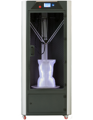 Imprimante 3D WASP 4070 ZX INDUSTRIAL Line Carbon