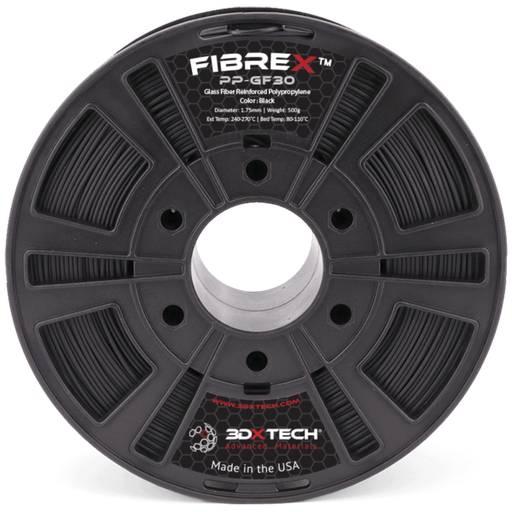 Filament 3DXTECH FibreX PP + GF30 (polyprolylène) 2 kg