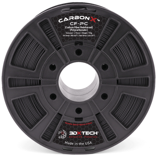 Filament 3DXTECH Carbonx PC + CF 1,75 mm 750 g noir