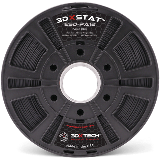Filament 3DXTECH 3DXSTAT ESD-Nylon12 1,75 mm 750 g noir