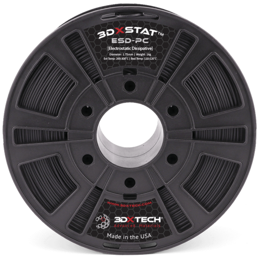 Filament 3DXTECH 3DXSTAT ESD PC 750 g noir