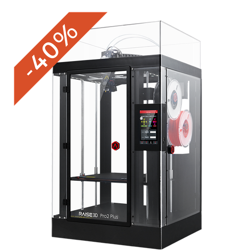 Imprimante 3D Raise3D PRO2 Plus (reconditionnée)