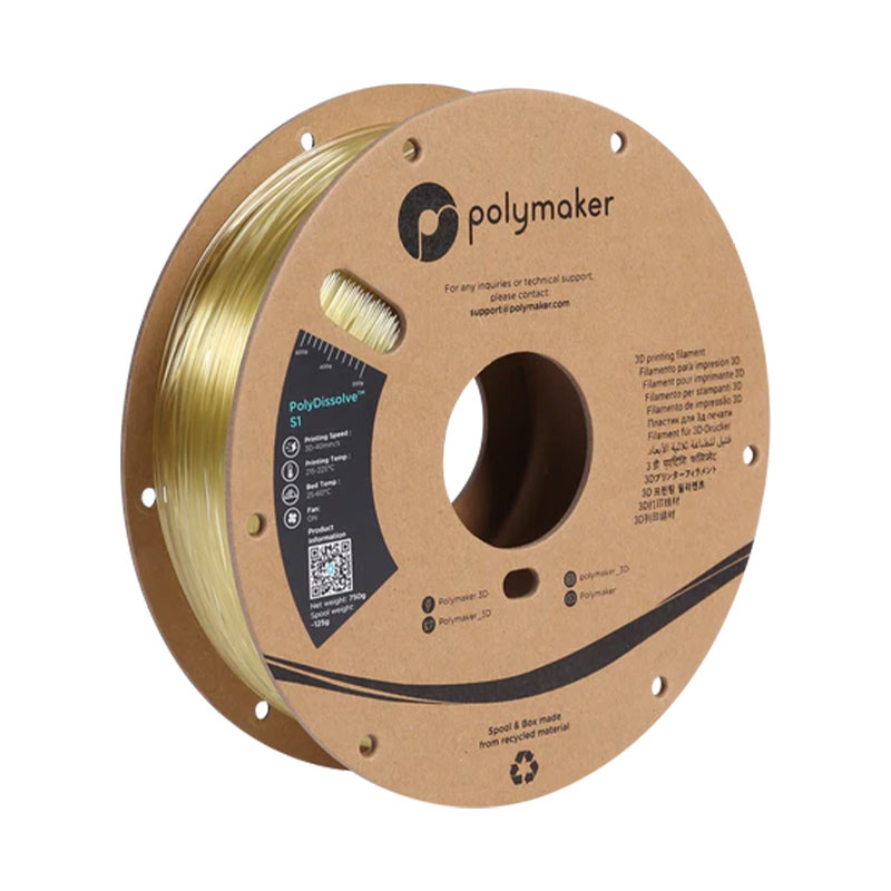 Filament Polymaker Polydissolve S1 PVA 750 g