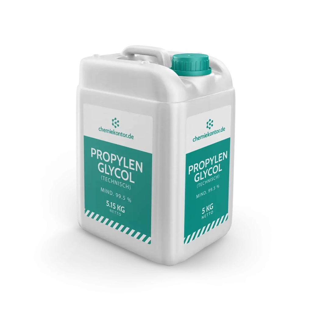 1000 ml de propylène glycol de qualité pharmaceutique USP – Polyvalent – Haute pureté | > 99,5 % | E1520